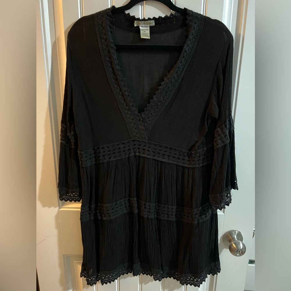 V Neck Swim Coverup